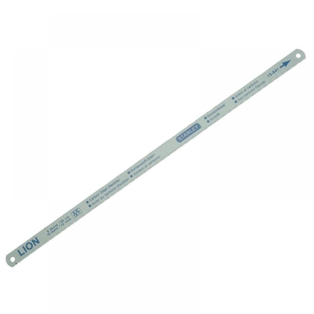 Stanley® 0-15-801 Flexible Hacksaw Blade 300Mm (12In) Pack 5 Blades (18 24 & 32 Tpi)