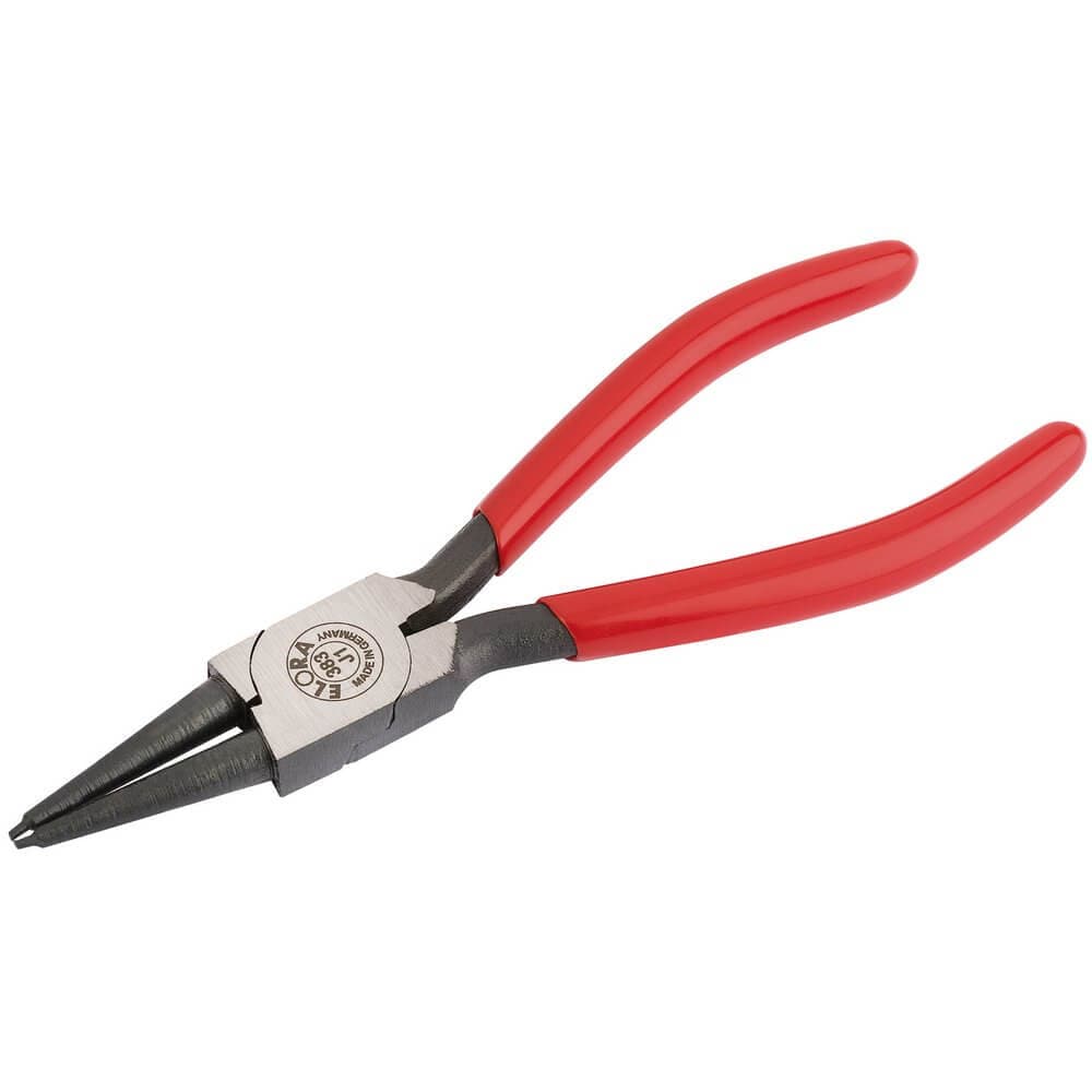 Elora 21285 J1 Straight Internal Circlip Pliers With Dipped Handles 8 - 25Mm each