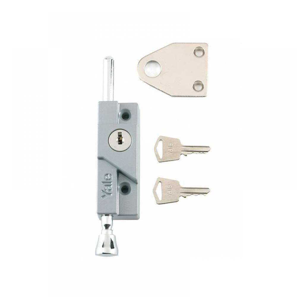 Yale Locks V-8K116-WE 8K116 Multi-Purpose Door Bolt White Finish Visi