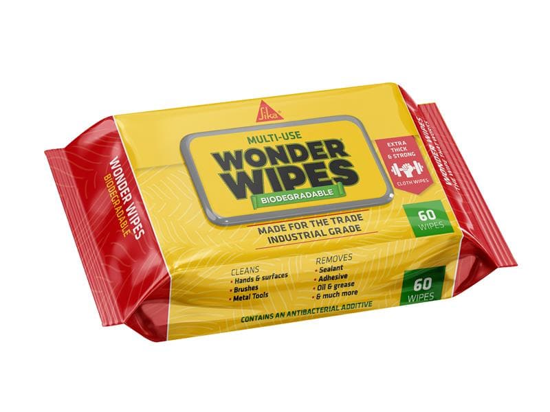 Everbuild Sika Wonder Wipes Biodegradable (60) 780111