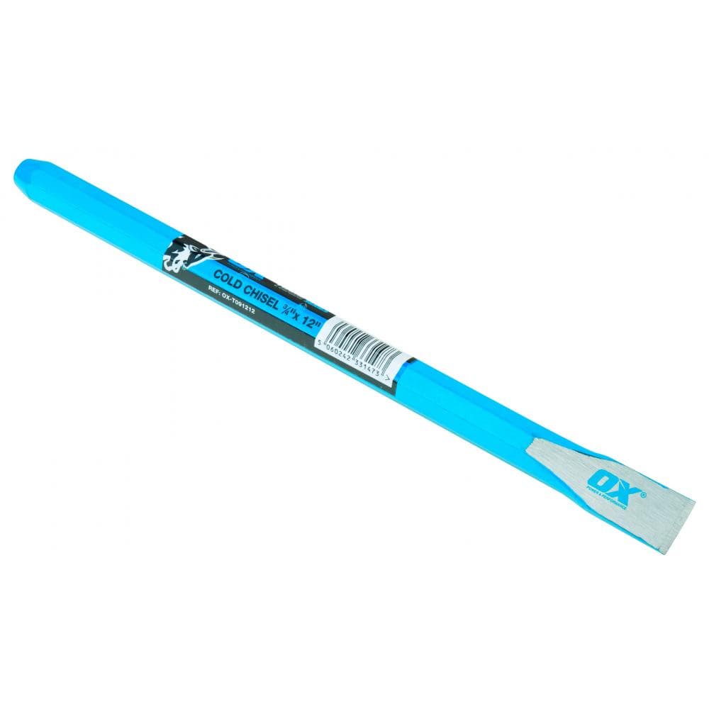 Ox Tools OX-T091212 Ox Trade Cold Chisel - ¾in X 12in / 20Mm X 300Mm EA