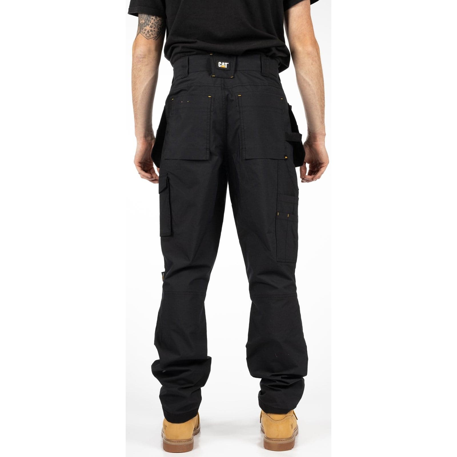 Caterpillar Nexus Holster Stretch Pocket Trouser Size 30 Black 39486-73649-03"
