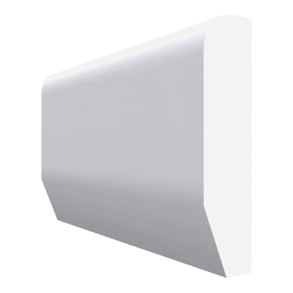 Chamfered Square MDF Dado Rail White Primed 4200mm x 95mm x 18mm