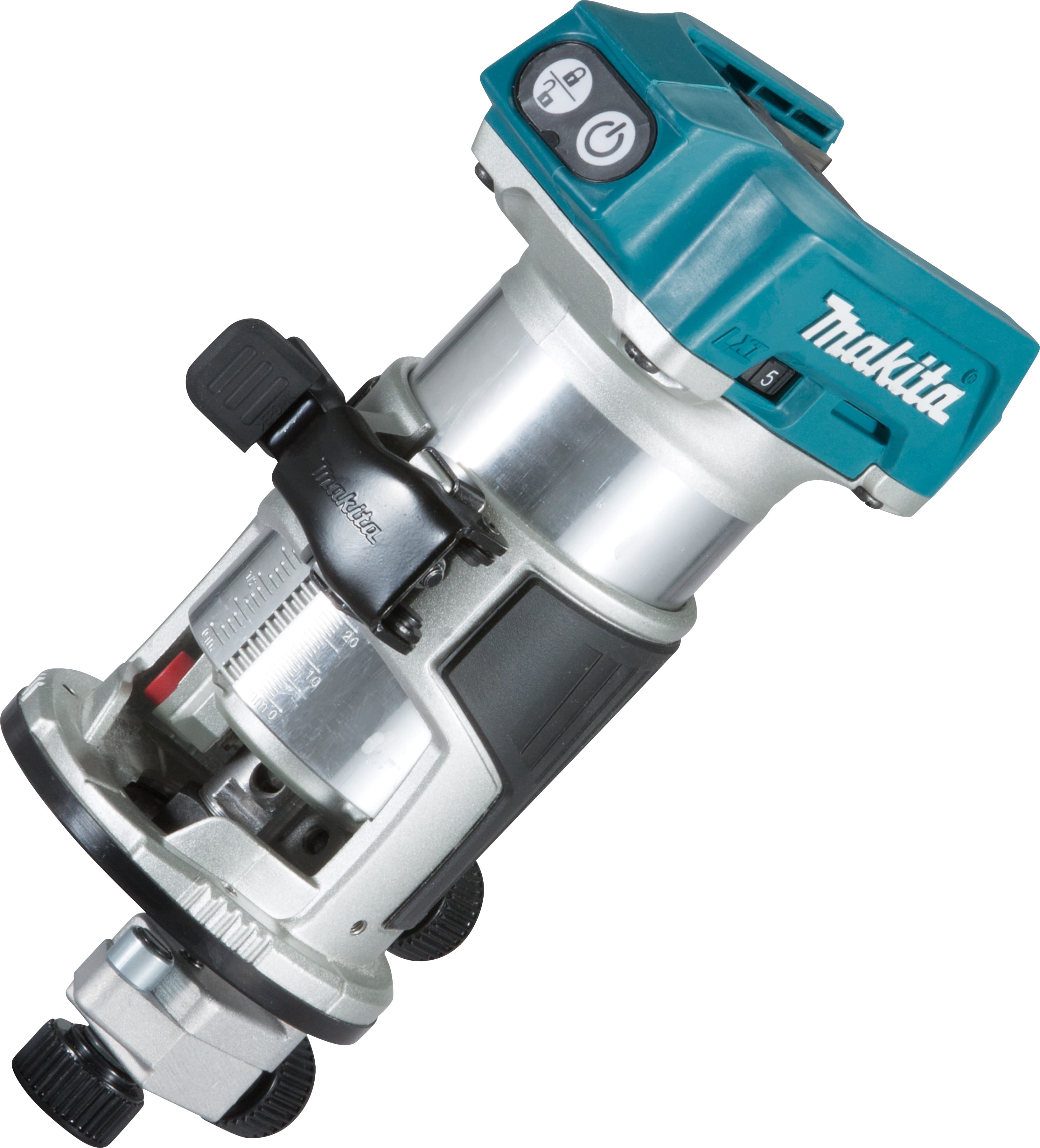 Makita DRT50ZX4 Lxt Brushless Router Trimmer Body Only 18V