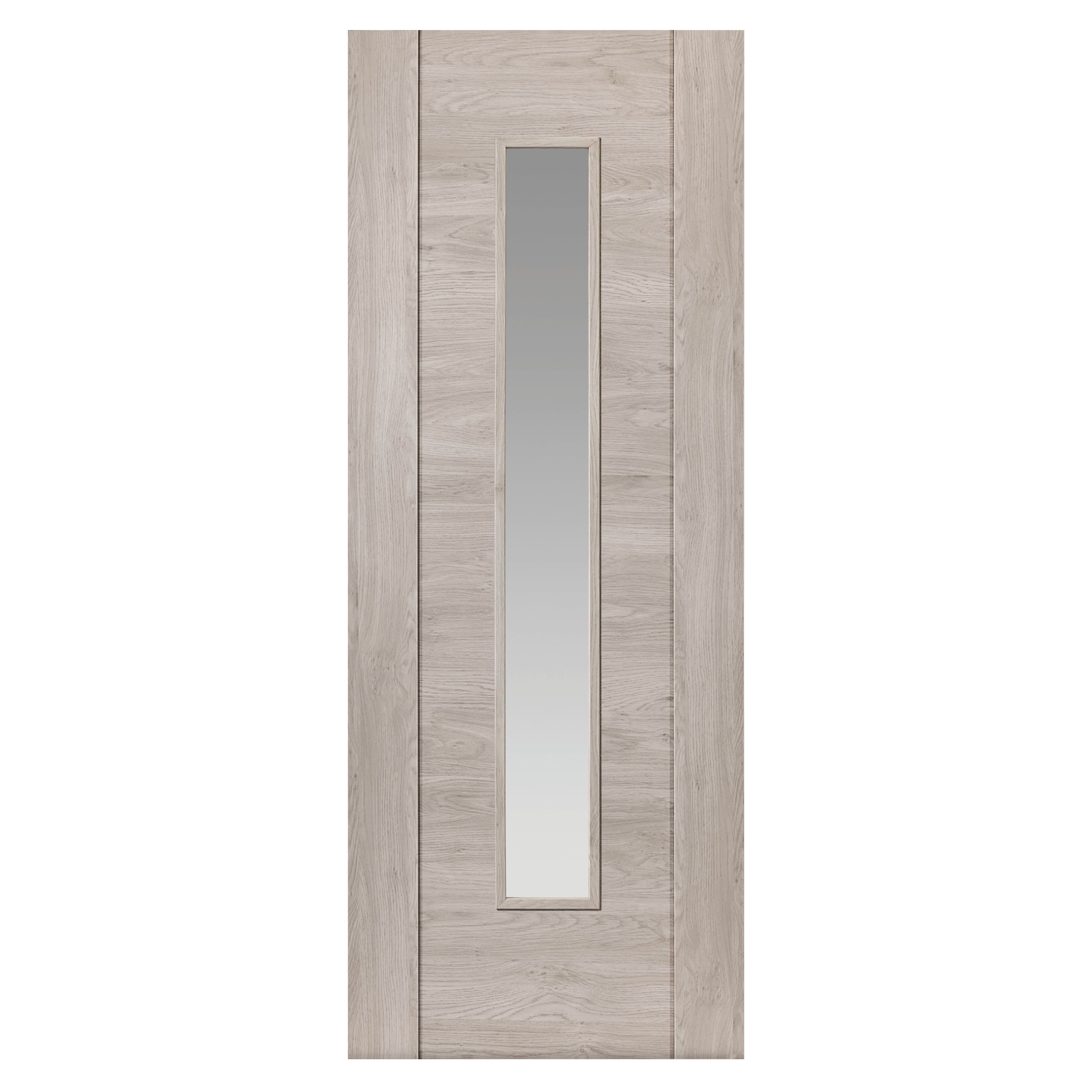 JB Kind Alabama Fumo Internal Laminate Prefinished Glazed Door 1981 x 686 x 35mm