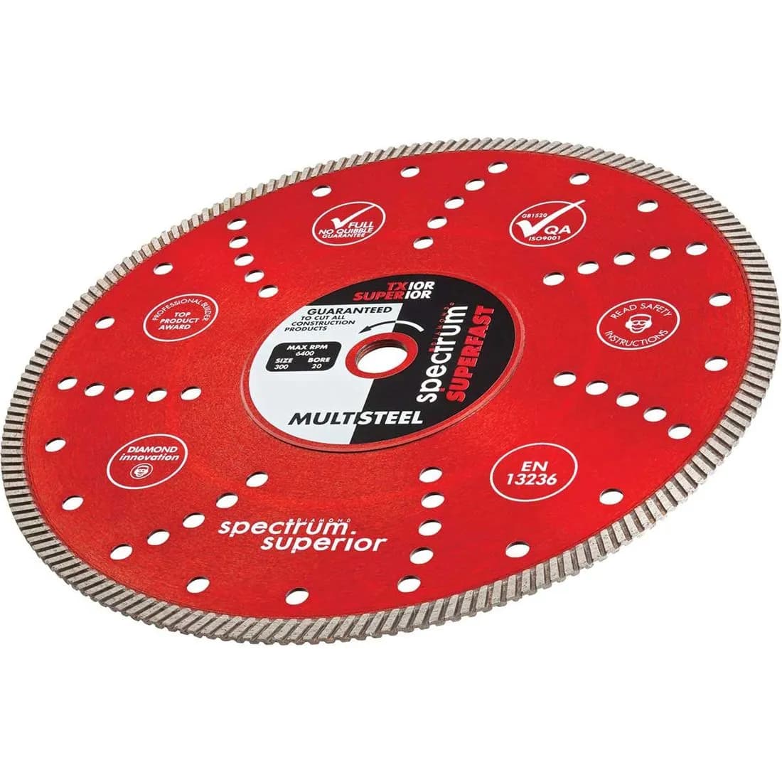 Superfast Superior Multi Steel Diamond Blade Tx10R-115/22