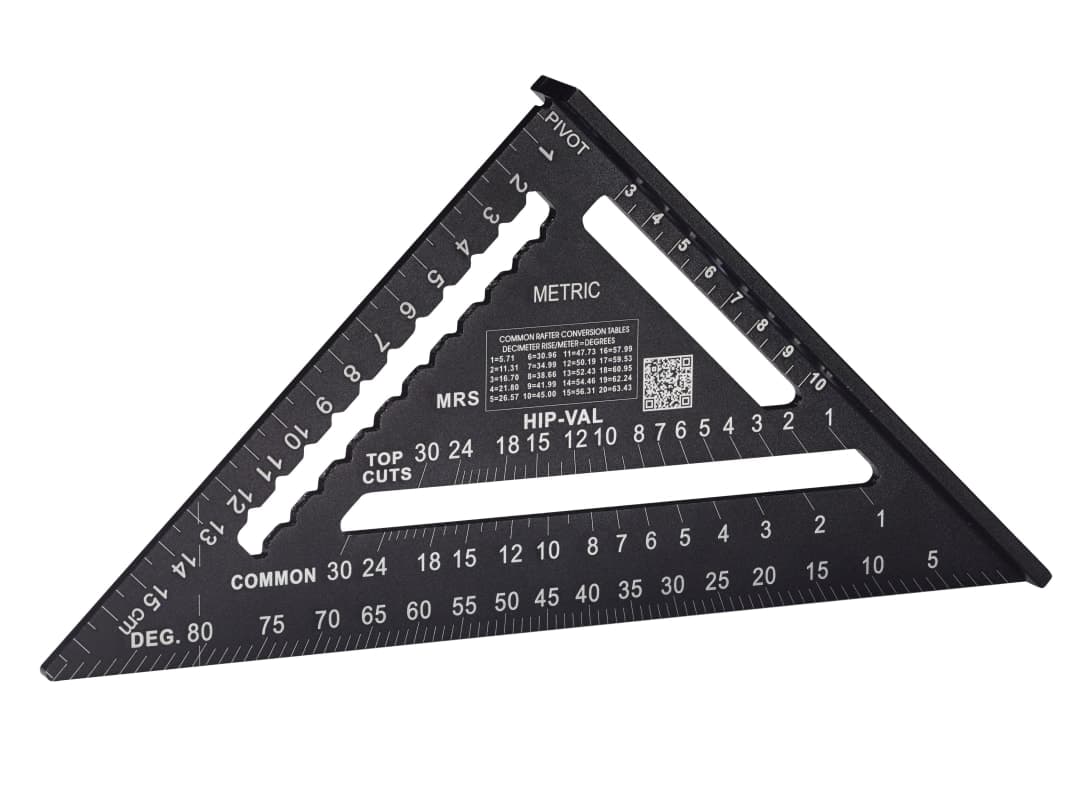 Hultafors Metric Rafter Square 18cm 257010