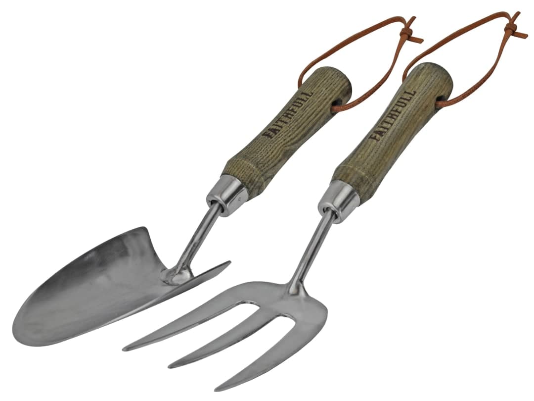 Faithfull Prestige Stainless Steel Hand Tool Set 2 Piece Display Box FAIPRESHTSET