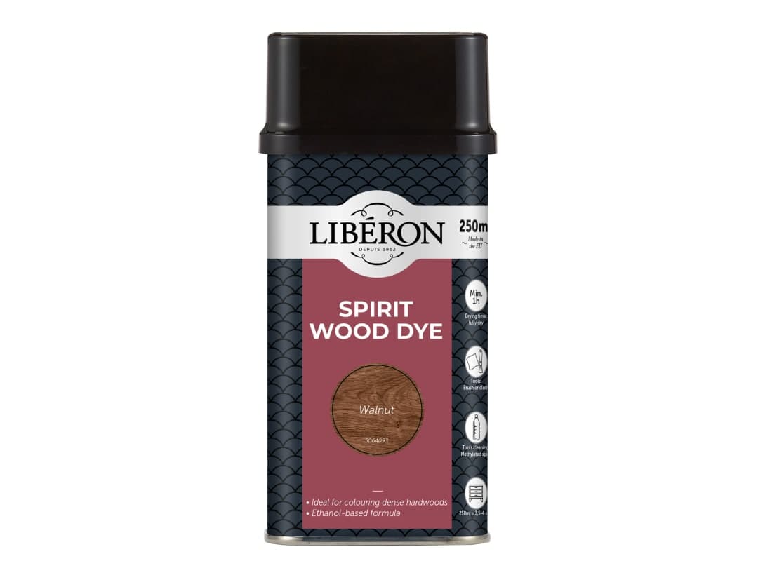 Liberon Spirit Wood Dye Walnut 250ml 126785