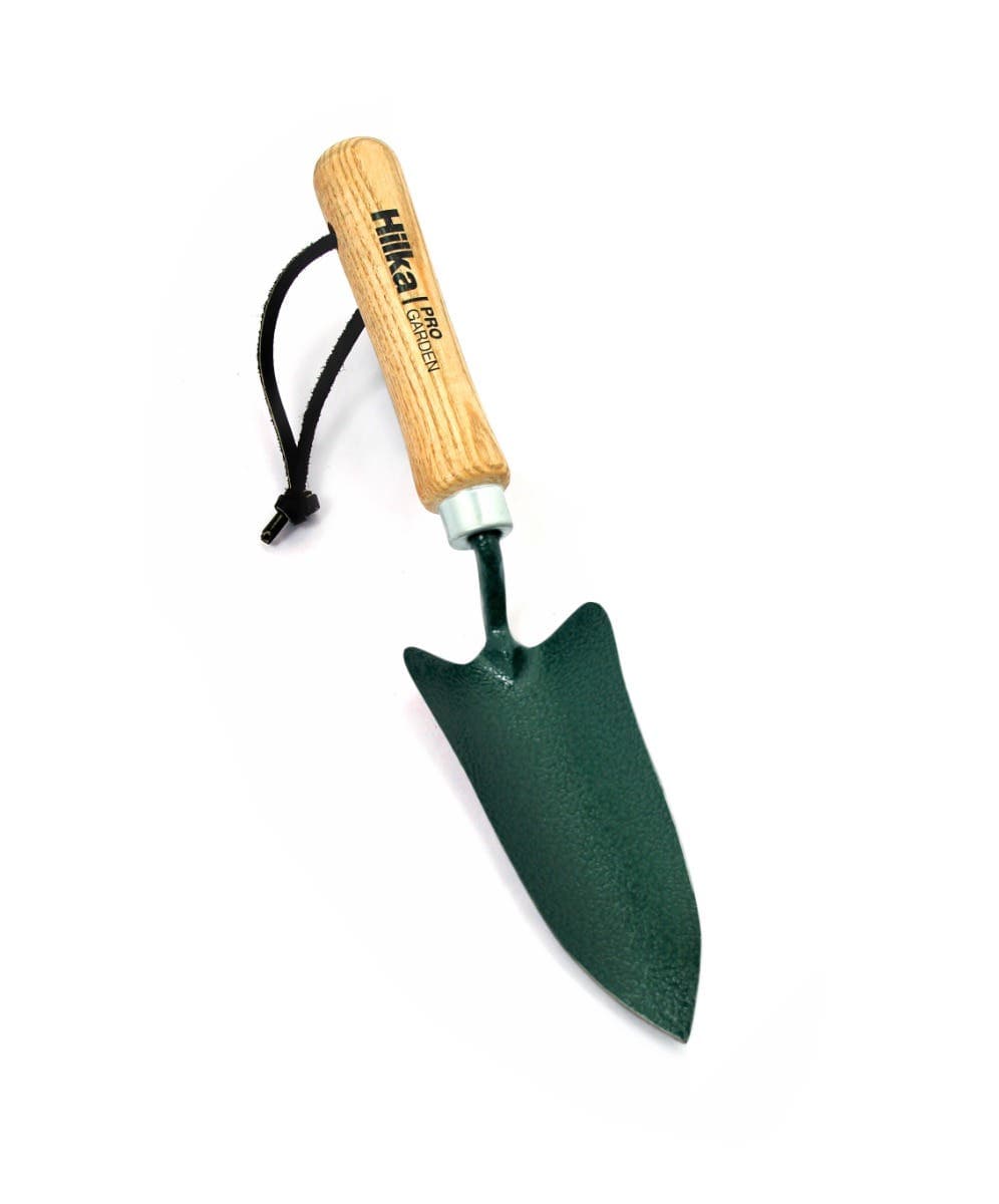 Hilka Gardening Hand Transplanter - Carbon Steel - Hardwood Handle