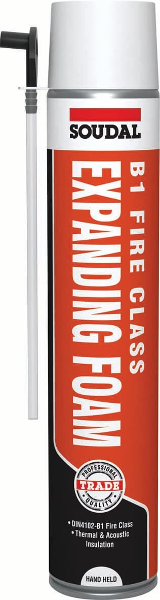 Soudal B1 Fire & Acoustic Expanding Foam - Hand Held Blue 750Ml 132728