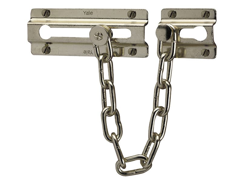 Yale Locks 721037005162 P1037 Door Chain Chrome Finish