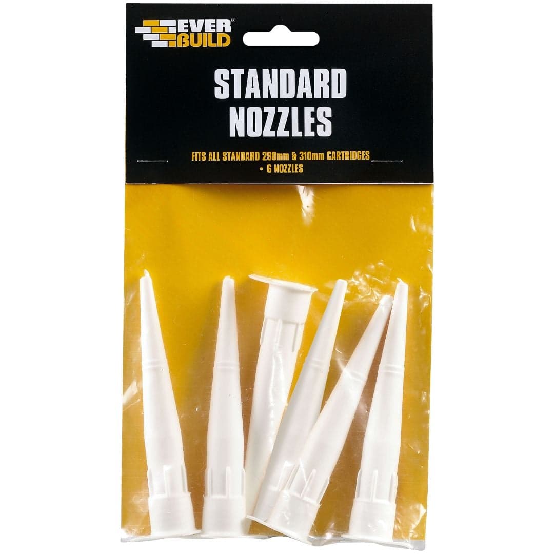 Everbuild Sika 489640 Standard Nozzle Pack Of 6