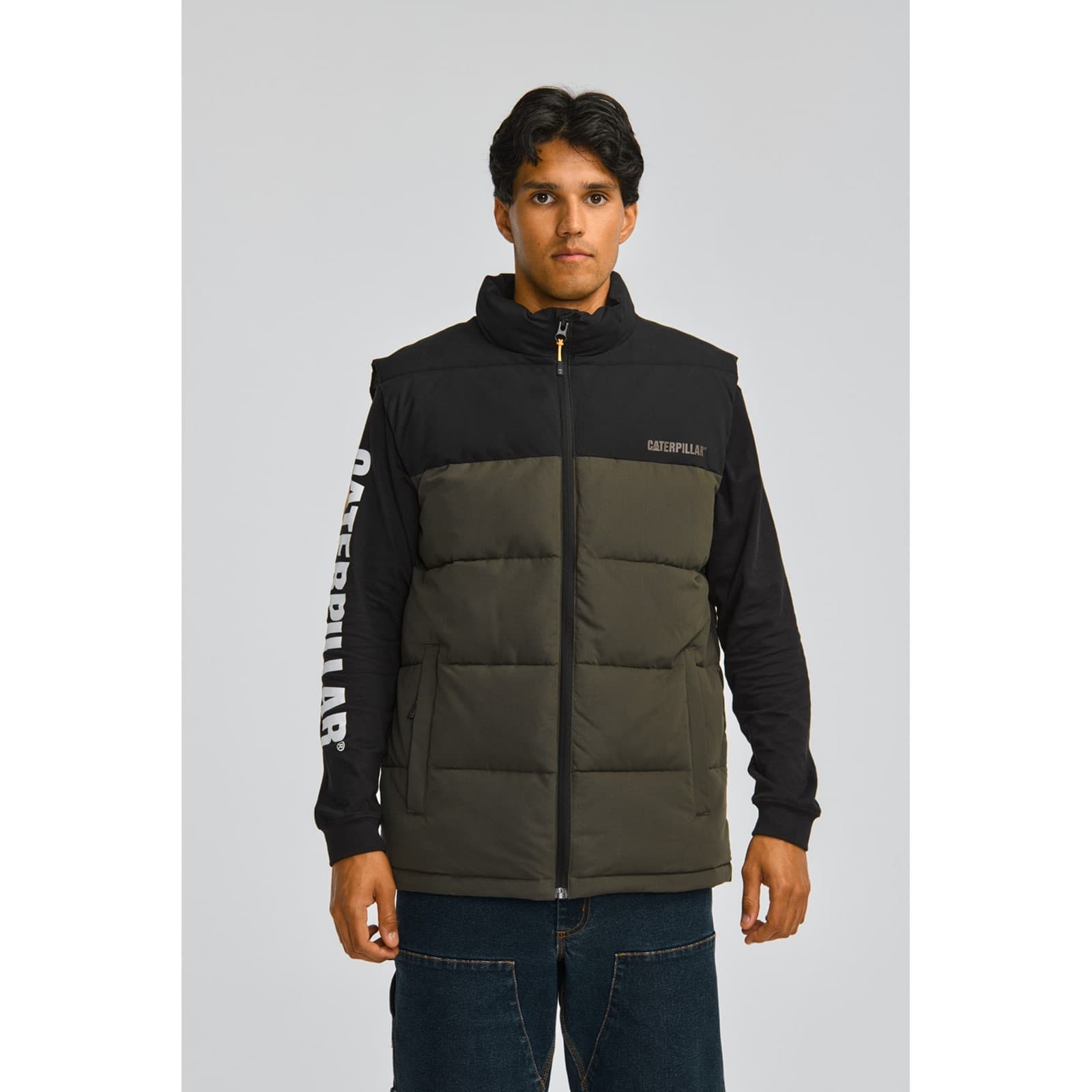 Caterpillar Arctic Zone Vest Size Med Moss 11067-76011-04