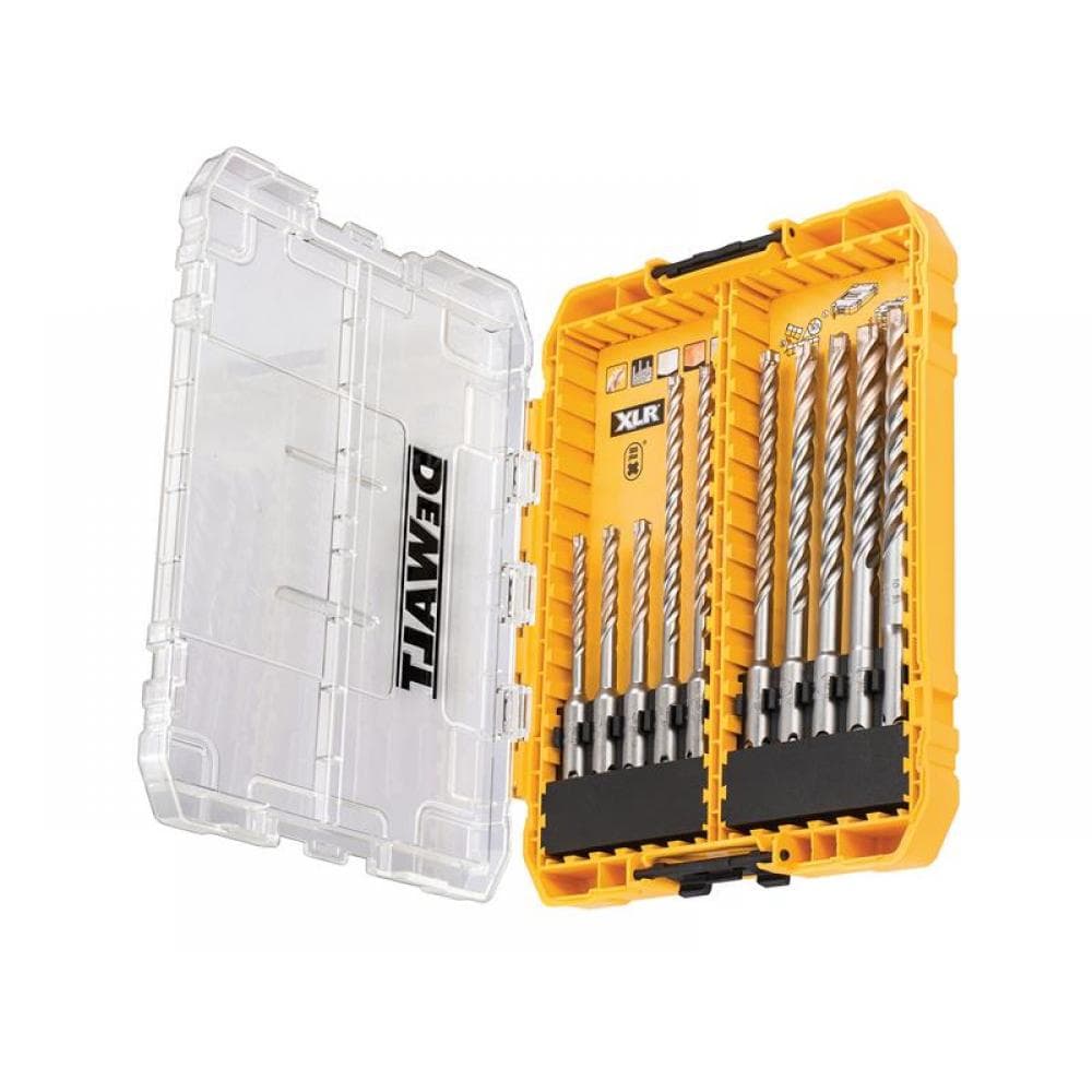 Dewalt DT70752-QZ Dt70752 Sds Plus Xlr Full Head Carbide Drill Bit Set 10 Piece
