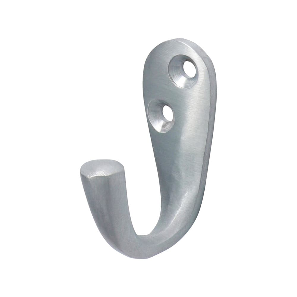 Timco Single Robe Hook - Satin Chrome TIMpac 1 200347P