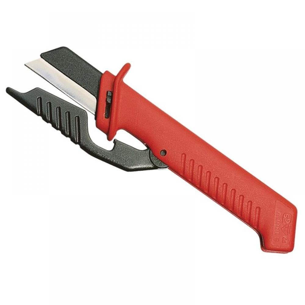 Knipex 98 56 SB Cable Knife With Hinged Blade Guard