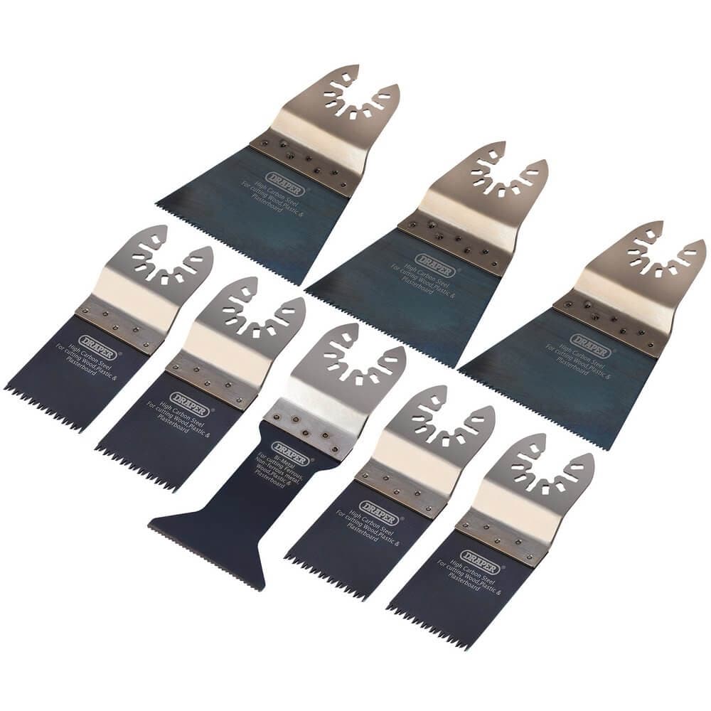 Draper 70483 Oscillating Multi-Tool Blade Set (8 Piece) per set