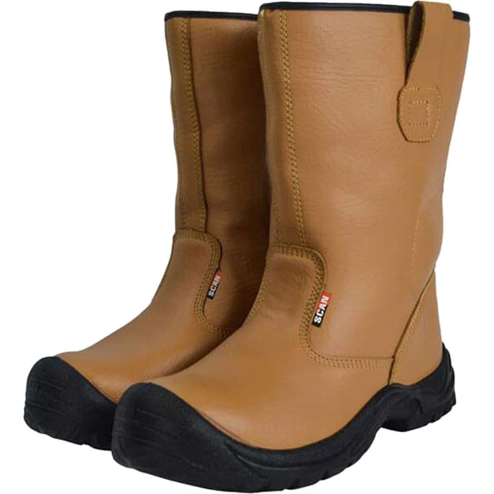 Scan Mens Texas Rigger Safety Work Boots