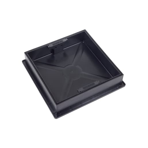 Clark-Drain Recessed Square To Round Pavior Manhole Cover and Frame 300mm Diameter