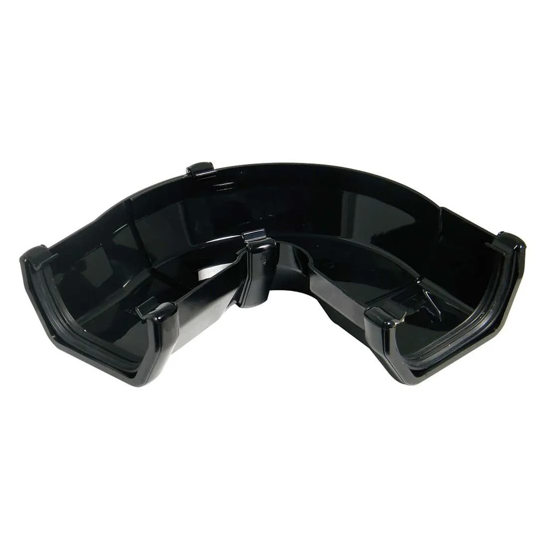 Square Gutter Adjust. Angle 50-156 Black Rainwater Ras3B