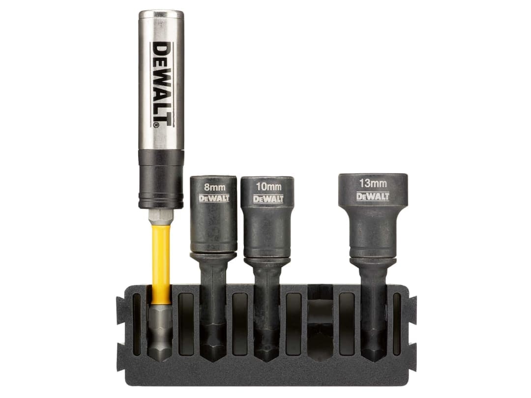 DEWALT Power Tools 5pc Bit Bar Nutdriver 8mm, 10mm & 13mm DT70827-QZ