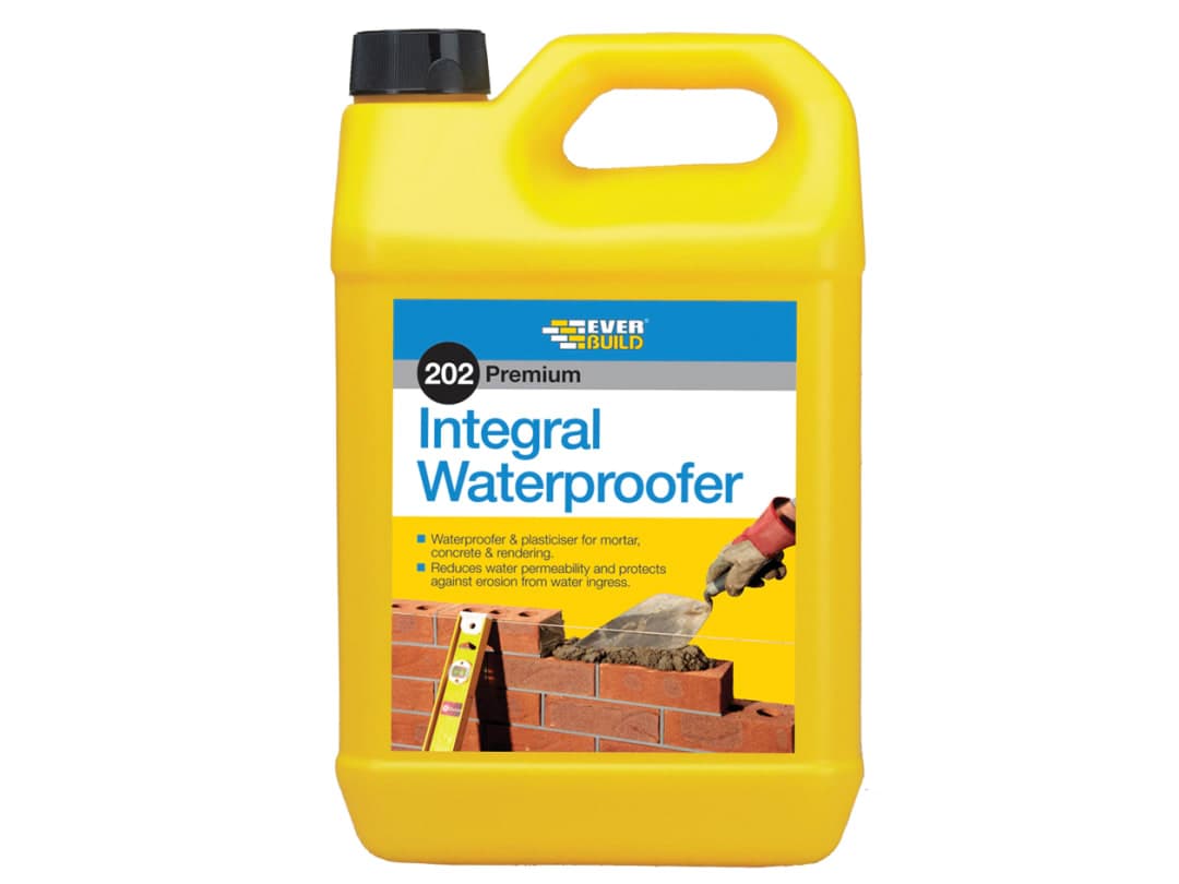 Everbuild Sika 202 Integral Liquid Waterproofer 5 litre 877539