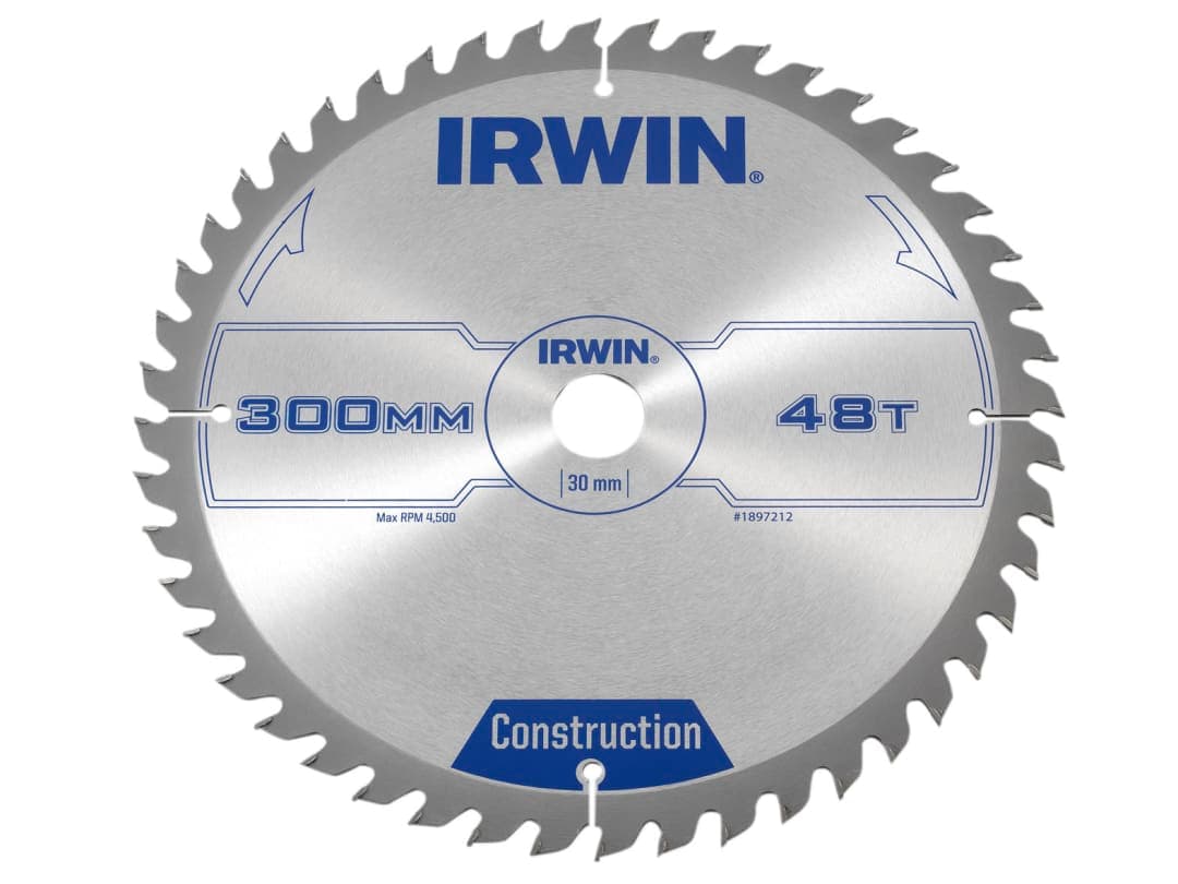 Irwin IRWIN® General Purpose Table & Mitre Saw Blade 300 x 30mm x 48T ATB 1897212