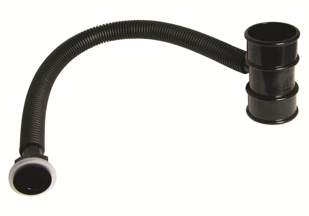 FloPlast Mini Gutter Rain Diverter - 50mm Black