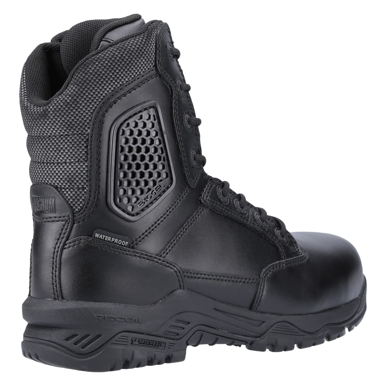 Magnum Strike Force 8.0 Side-Zip Ct Cp Wp Uniform Safety Boot Size 6 38489-71725-04