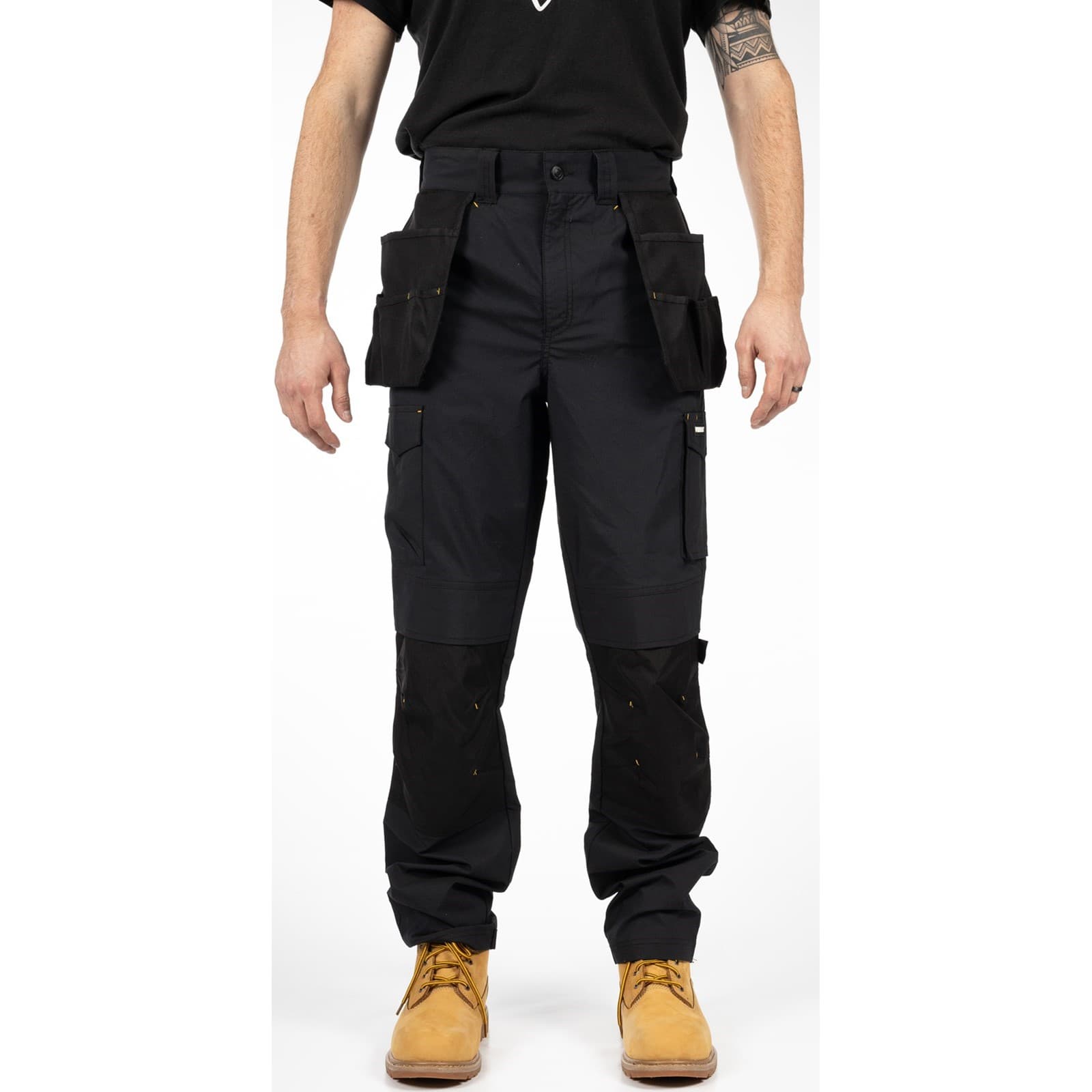 Caterpillar Nexus Holster Stretch Pocket Trouser Size 38 Black 39486-73649-07"