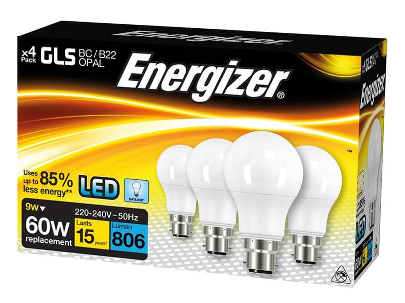 Energizer® S14062 Energizer Led Golf 806 Lumens Daylight B22 X 4 S14062