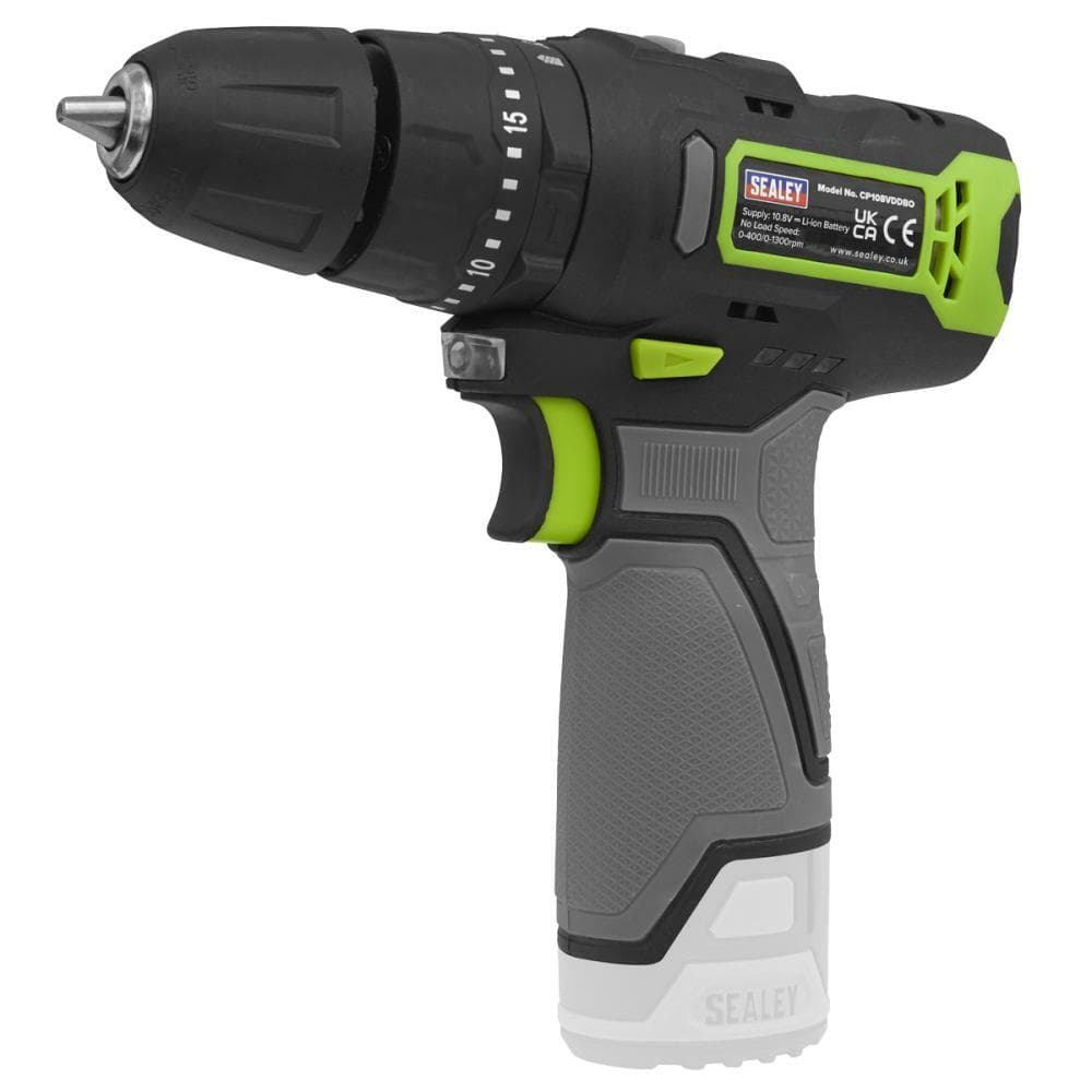 Sealey CP108VDDBO Cordless Combi Drill Ø10Mm 10.8V Sv10.8 Series - Body Only
