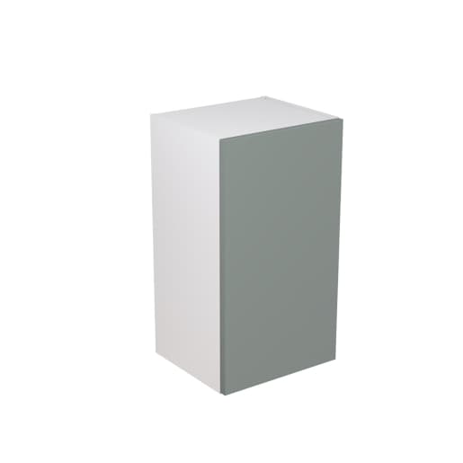 Flatpack 400 Wall Kitchen Cabinet Slab Supermatt Agave Green