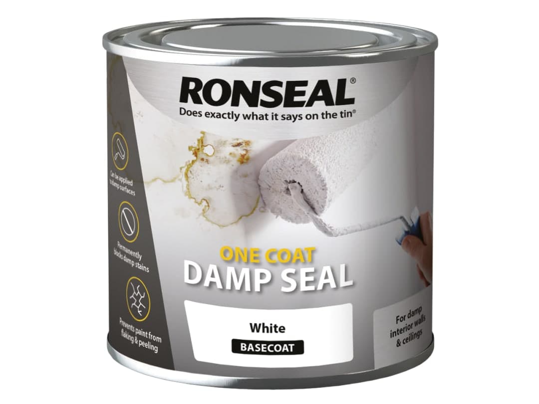 Ronseal One Coat Damp Seal White 250ml 37562