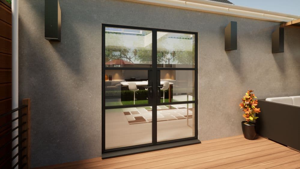 Aluminium Trickle Vent - 1800mm Door