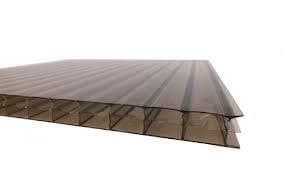 PolyX Polycarbonate Sheet Triplewall - 16mm x 1000mm x 3mtr Bronze