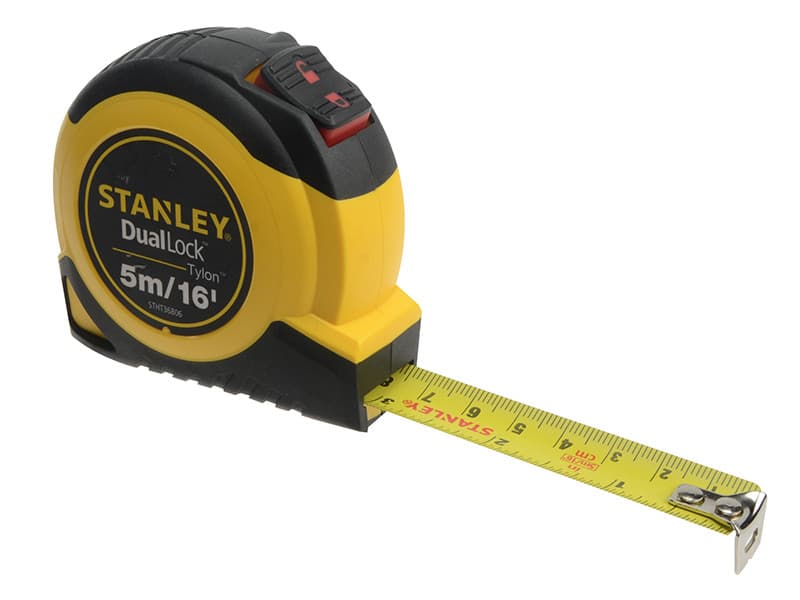 Stanley® STHT36806-0 Duallock™ Tylon™ Pocket Tape 5M/16Ft (Width 19Mm)