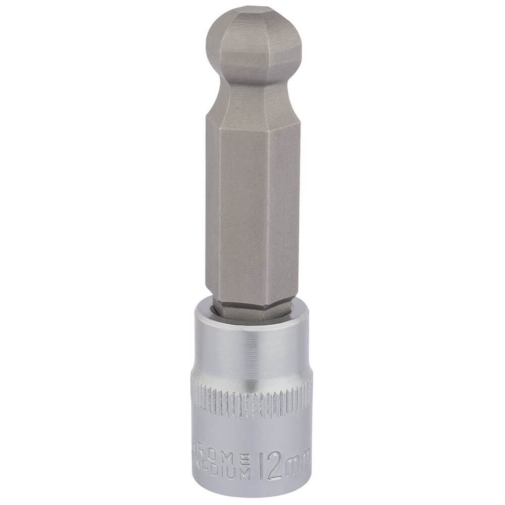 Draper Expert 16295 Ball End Hexagonal Socket Bits 3/8in Sq. Dr. 12Mm each