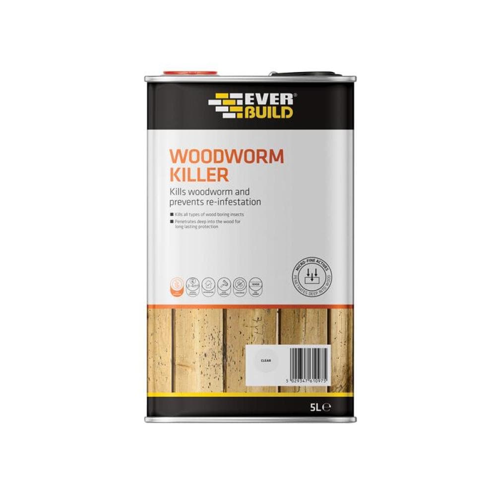 Everbuild Sika 483790 Woodworm Killer 5 Litre