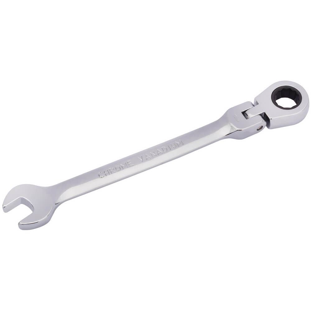Draper 52010 Hi-Torq® Metric Flexible Head Ratcheting Combination Spanner 9Mm each 1