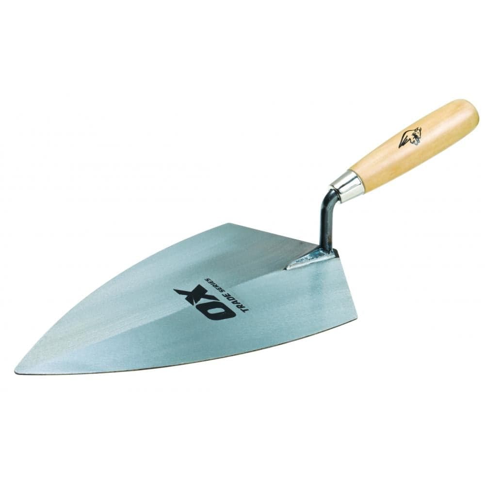 Ox Tools OX-T017528 Ox Trade Brick Trowel Philadelphia - Wooden Handle 11in / 280Mm EA