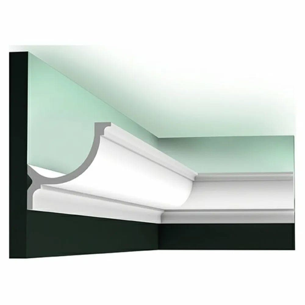C902 Plastic Coving 200cm x 10.3cm x 10.3cm