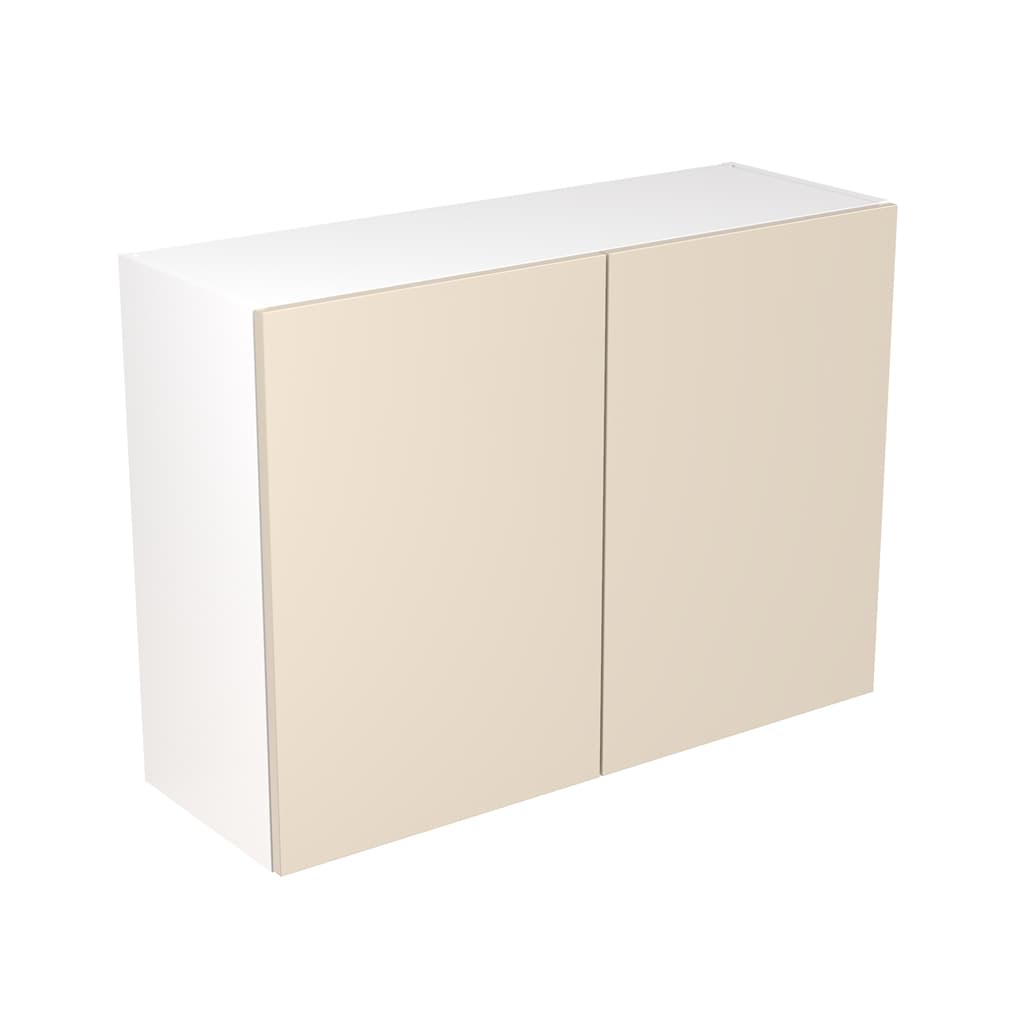 Kitchen Kit Flatpack 1000 Wall Kitchen Cabinet Slab Super Gloss Cashmere