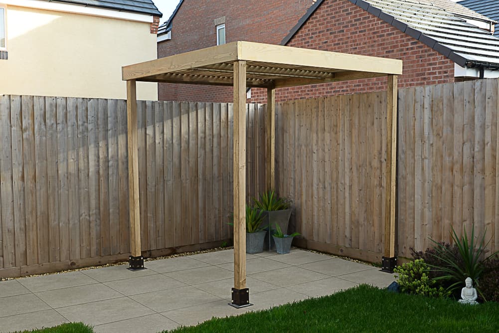 Forest Garden Modular Pergola No Sides