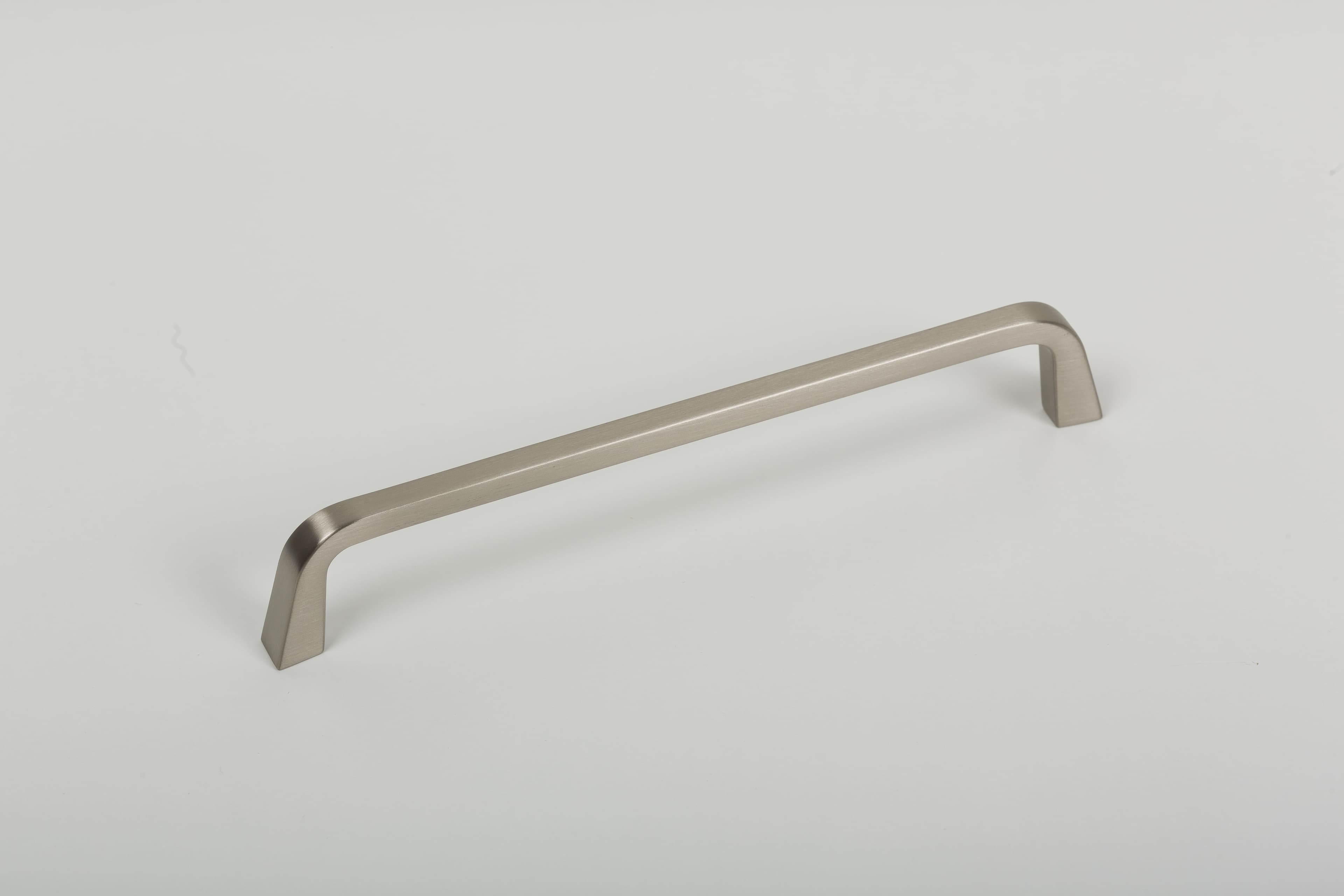 Hafele Slim U Pull Handle Brushed Nickel 160mm Centre