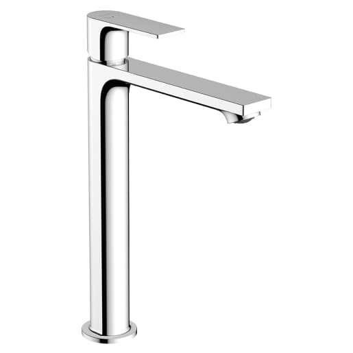 Hansgrohe Rebris E Single lever basin mixer 240 CoolStart for washbowls with pop-up waste set - Chrome - 72581000