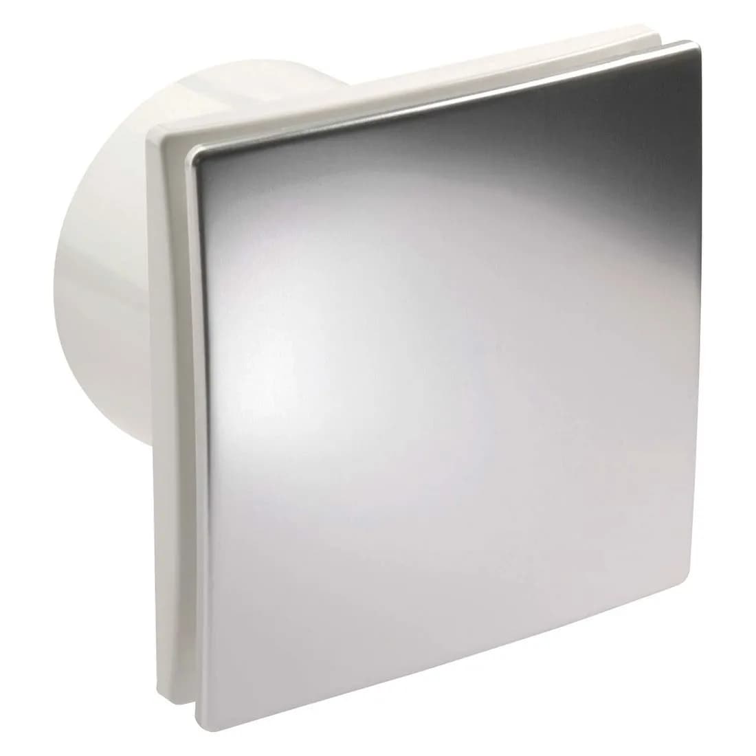 Manrose Wall Fan Deco Aluminium Finish Timer Model 100Mm