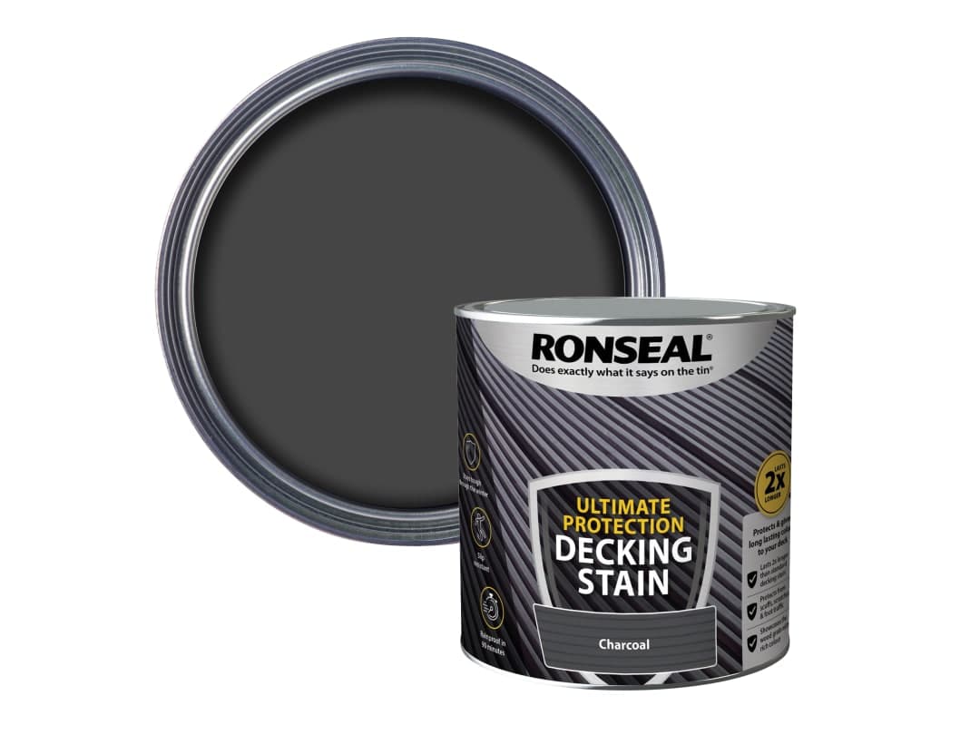 Ronseal Ultimate Protection Decking Stain Charcoal 2.5 litre 39108