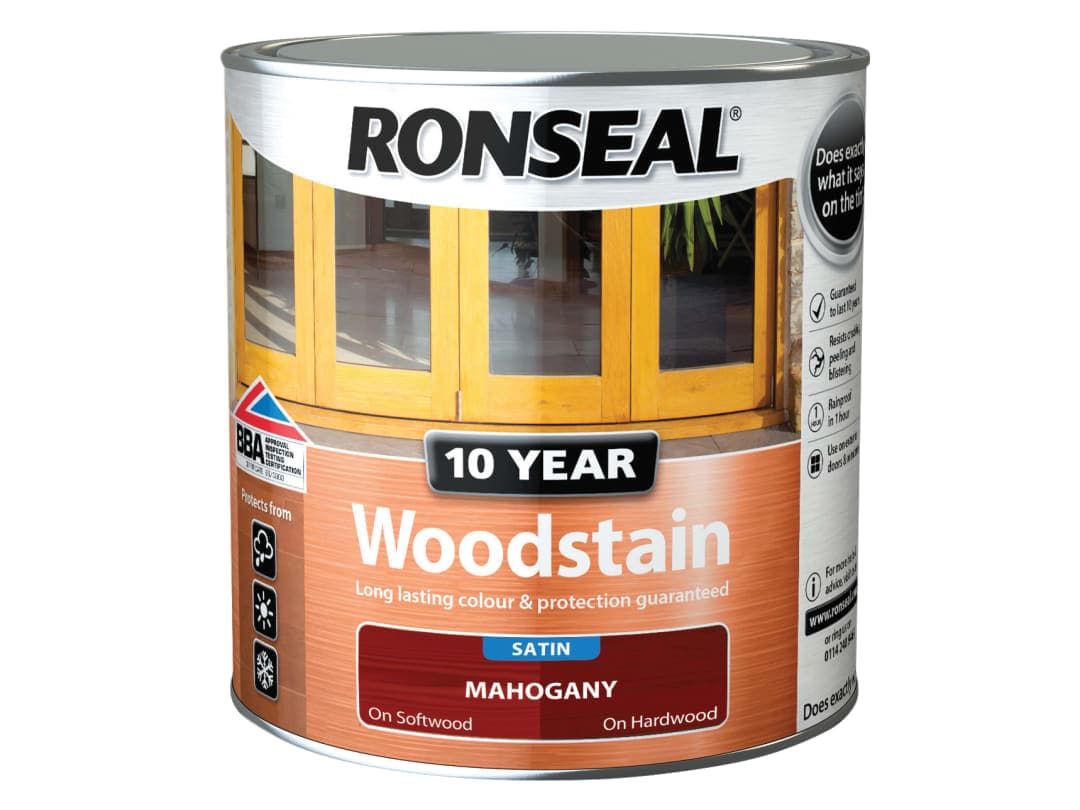 Ronseal 10 Year Woodstain Mahogany 750ml 38674